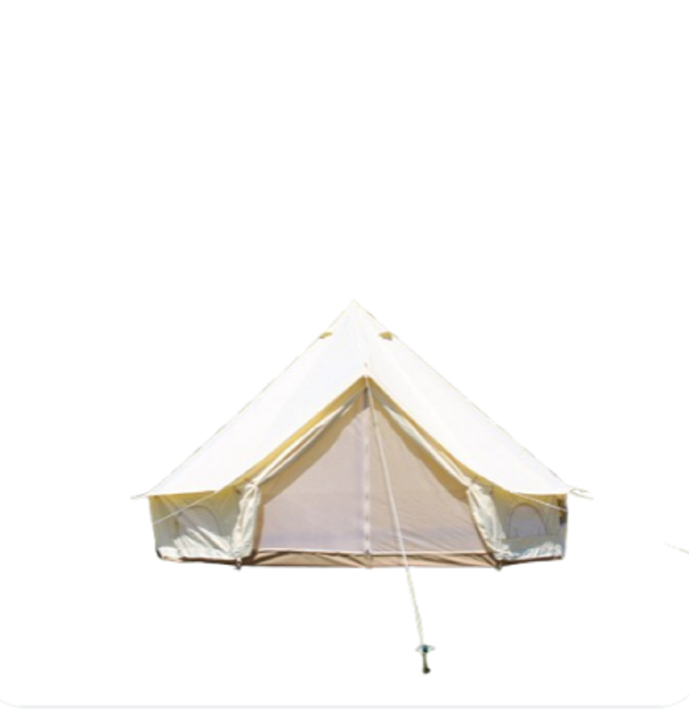 Outdoor Camping Pyramid Indian Tent 5M Oversized Waterproof Heavy-Duty Oxford Fabric Luxury Glamping Tent - Image 6