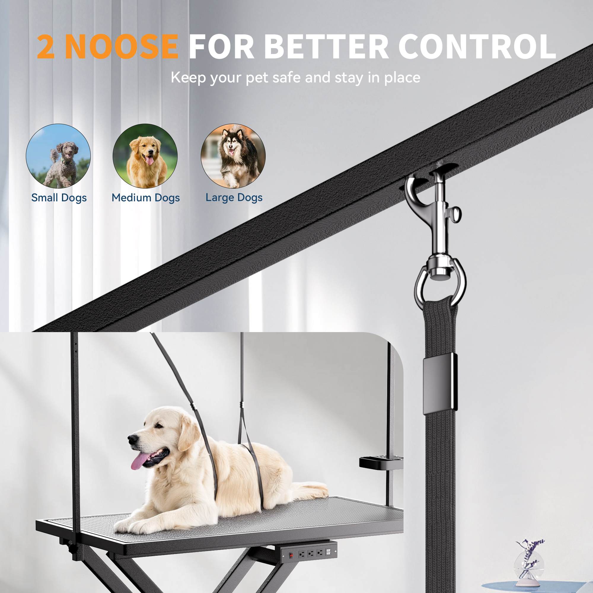 Professional Electric Dog Grooming Table - Heavy Duty - Image 5